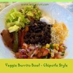 Vegetarian burrito bowl