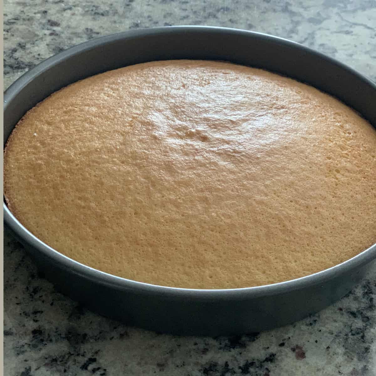 cake baked and ready.