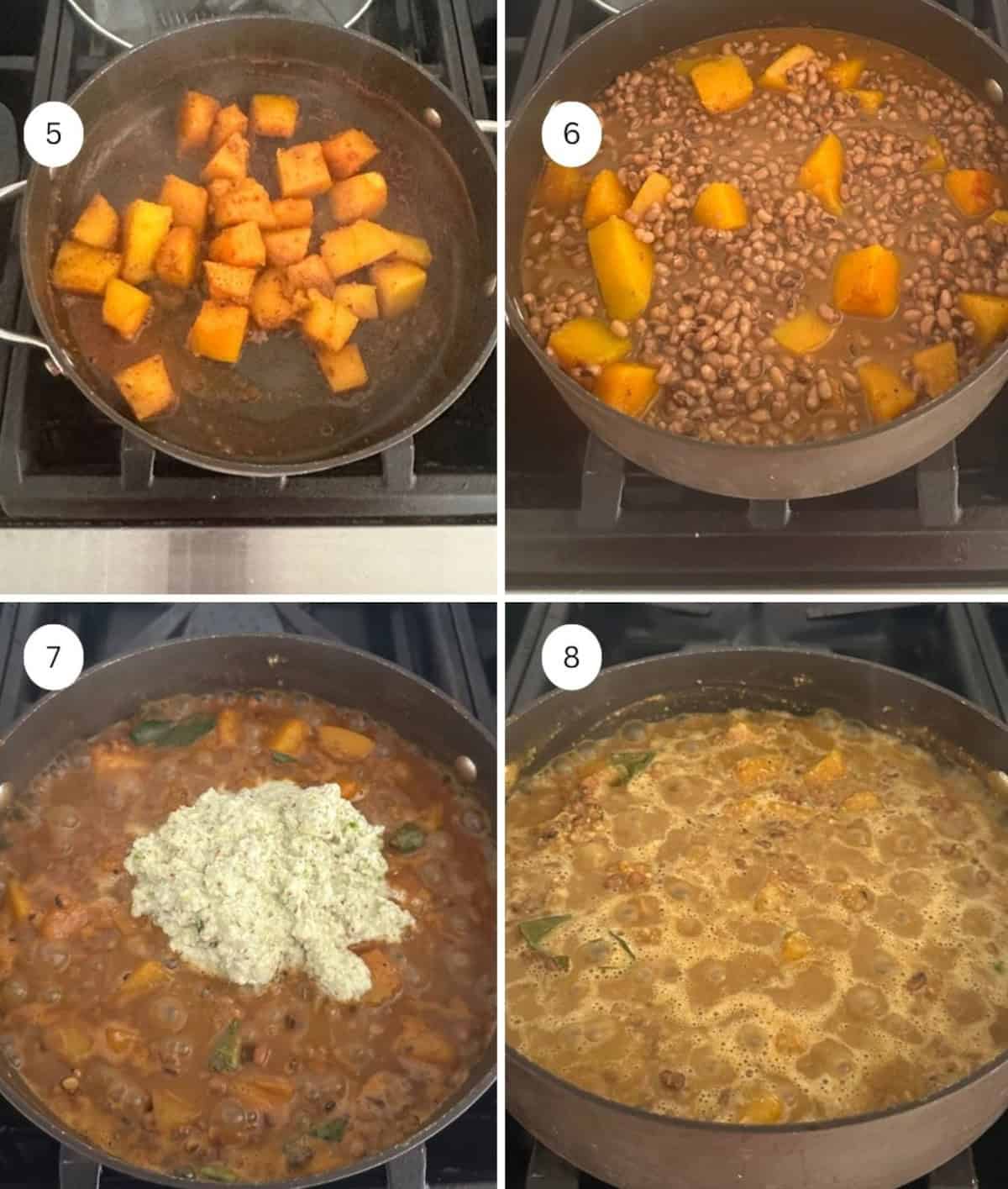 Mathanga Errisery preparation steps.