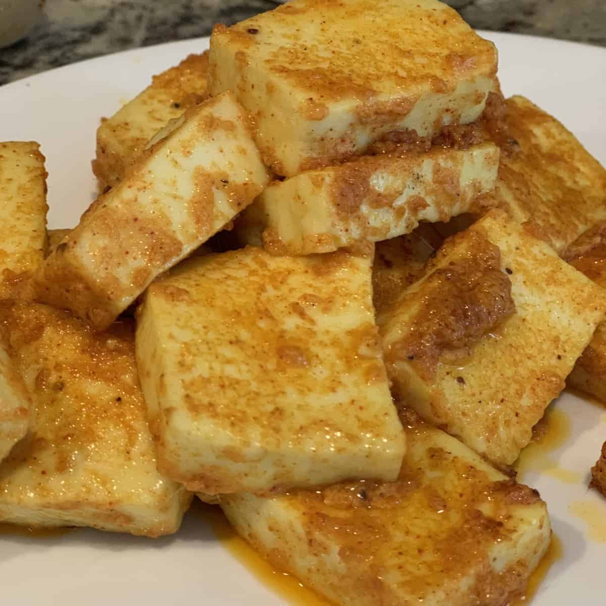 paneer grilled for making Paneer Tikka Masala.